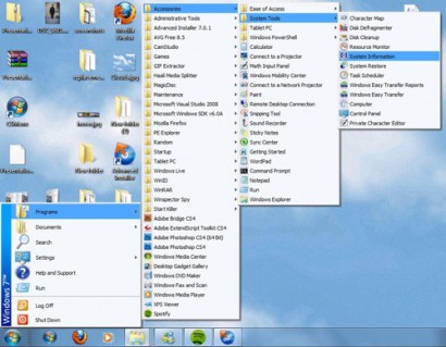 Di menu mulai windows klasik, ini memungkinkan Anda untuk melihat semua yang Anda miliki di komputer Anda secara sekilas.  Ini adalah cara mudah untuk mengakses konten di komputer Anda tanpa menjadi terlalu rumit.