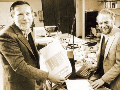 John Warnok dan Charles Gecshke, pendiri perusahaan Adobe
