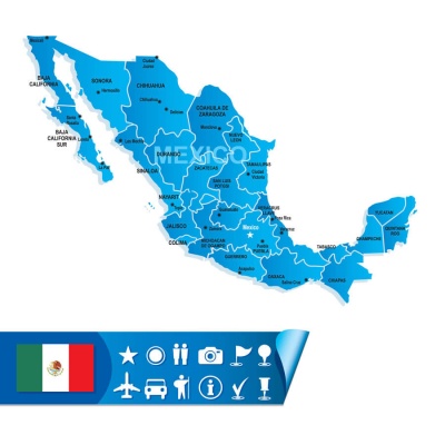 peta Meksiko